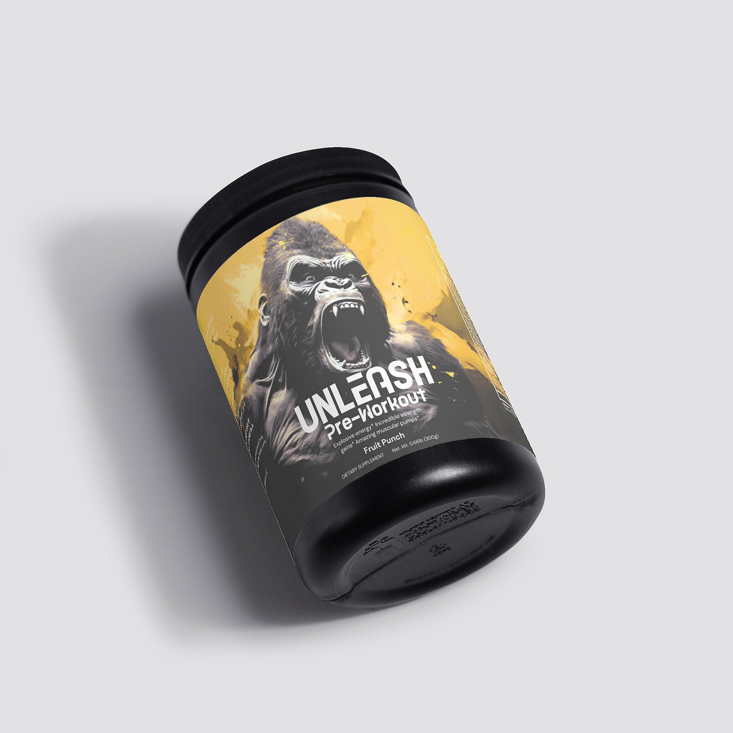 Unleash - Nitric Shock Pre-Workout Powder (Fruit Punch)