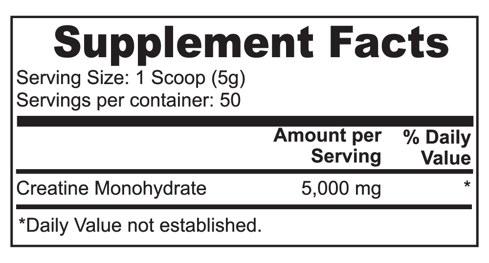 SILVERBACK SWOLE - Creatine Monohydrate