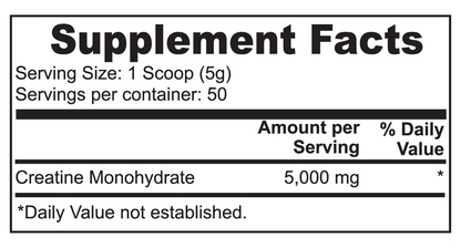 SILVERBACK SWOLE - Creatine Monohydrate